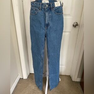 Abercrombie & Fitch The Loose High Rise Jeans Women’s Size 25/0L